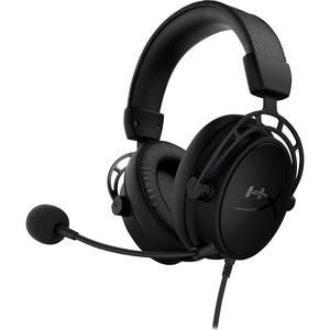 HyperX Cloud Alpha S Wired Over-the-ear, Over-the-head Stereo Gaming Headset - Black - Binaural - Circumaural - 10 Hz to 2