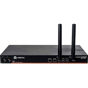 Vertiv AVOCENT Servidor do dispositivo - 1000 MB - Fibra ótica, Cabo de par entrançado - 2 x Rede (RJ-45) - 8 x USB - 48 x