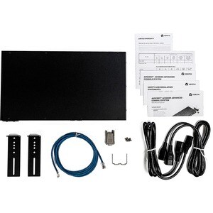 VERTIV ACS ACS8032MDAC-404 Servidor do dispositivo - 1 GB - DDR3 SDRAM - Cabo de par entrançado, Fibra ótica - 2 x Rede (R