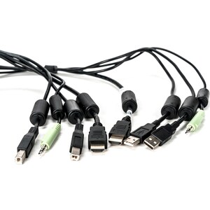 Vertiv AVOCENT 1.83 m Cabo KVM - Cable for Teclado/Rato, Coluna, Dispositivo áudio/vídeo, Interruptor KVM - Primeira extre
