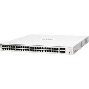 HPE Instant On 1830 48G 24p Class4 PoE 4SFP 370W Switch - 48 Ports - Manageable - Gigabit Ethernet - 1000Base-T, 1000Base-