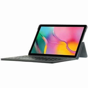 Housse/Clavier MOBILIS Origine - Folio Style pour 26,7 cm (10,5") Samsung Galaxy Tab A8 Tablette - Français Clavier - Noir