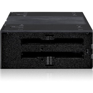 Icy Dock FlexiDOCK MB024SP-B Drive Enclosure 12Gb/s SAS, SATA/600 - Serial ATA/600 Host Interface External - Black - Hot S