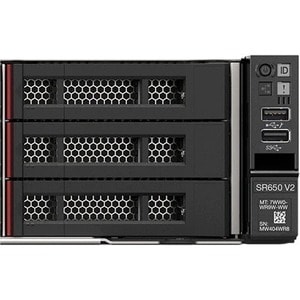 Lenovo ThinkSystem SR650 V2 7Z73A06FNA 2U Rack Server - 1 Xeon Silver 4314 2.40 GHz - 32 GB RAM - Serial ATA/600, 12Gb/s S