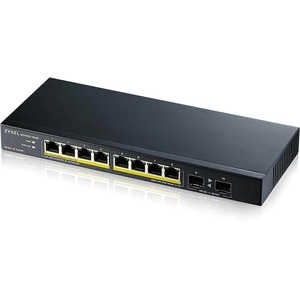 ZYXEL GS1100 GS1100-10HP 8 Ports Ethernet Switch - Gigabit Ethernet - 1000Base-T, 1000Base-X - 2 Layer Supported - Modular