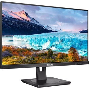 Philips 243S1 24 Zoll Class Full HD LCD-Monitor - 16:9 Format - Schwarz - 60,5 cm (23,8 Zoll) Viewable - IPS-Technologie (