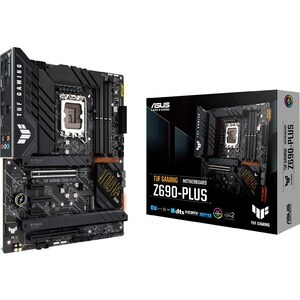 TUF GAMING Z690-PLUS Desktop Motherboard - Intel Z690 Chipset - Socket LGA-1700 - Intel Optane Memory Ready - ATX - Pentiu