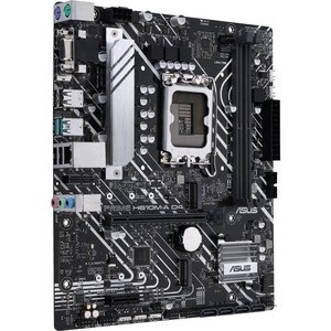 Asus Prime H610M-A D4-CSM Desktop Motherboard - Intel H610 Chipset - Socket LGA-1700 - Micro ATX - Pentium Gold, Celeron, 
