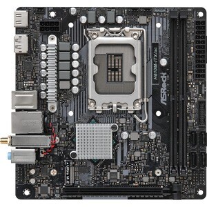 Asrock H610M-ITX/ac. Processor manufacturer: Intel, Processor socket: LGA 1700, Compatible processor series: Intel® Celero