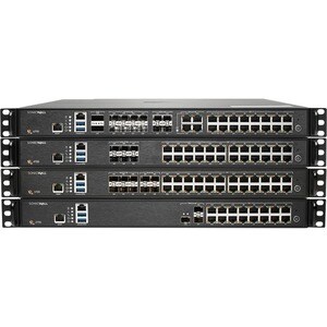 SonicWall 4700 Network Security/Firewall Appliance - 1 Year Total Secure Essential Edition - TAA Compliant - 24 Port - 10/