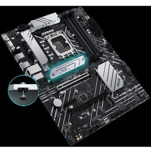 Asus Prime B660-PLUS D4 Desktop Motherboard - Intel B660 Chipset - Socket LGA-1700 - Intel Optane Memory Ready - ATX - Pen