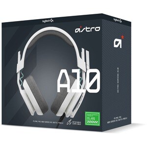 Astro A10 Headset - Stereo - Mini-phone (3.5mm) - Wired - 32 Ohm - 20 Hz - 20 kHz - Over-the-ear - Binaural - Ear-cup - Un