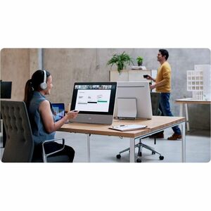 Webex Webex Desk TTC7-30 Video Conference Equipment - Carbon Black - For Video Conferencing - CMOS - 3840 x 2160 Video (Li