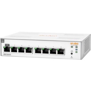 HPE Instant On 1830 8 Ports Manageable Ethernet Switch - Gigabit Ethernet - 10/100/1000Base-T - 2 Layer Supported - 5.90 W