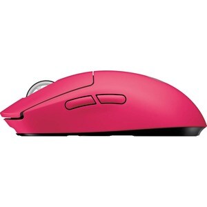 Logitech G PRO X SUPERLIGHT Gaming Mouse - USB - Optical - 5 Button(s) - Pink - Cable/Wireless - 25600 dpi