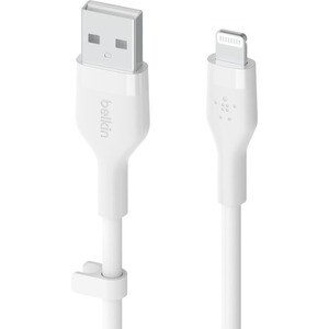 BELKIN BOOST CHARGE CABLE USB-A TO LTG SILICONE 1M WHITE