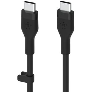 BELKIN BOOST CHARGE CABLE 2.0 USB-C TO USB-C SILICONE 3M BLACK