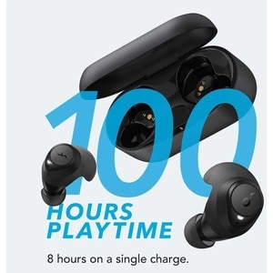 soundcore Life Dot2 True Wireless Earbud Stereo, Mono Earset - Black - Binaural - In-ear - Bluetooth - 16 Ohm - 20 Hz to 2