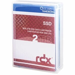 Overland-Tandberg RDX QuikStor 2 TB Solid State Drive Cartridge - Internal - SATA (SATA/600) - Black - Desktop PC Device S