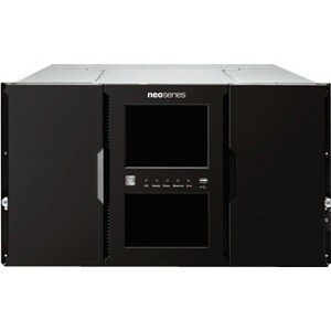 Overland NEOxl 80 Tape Library - 2 x Drive/80 x Cartridge Slot - LTO-7 - 6U - Rack-mountable - 10 Mail Slots - Fibre Chann