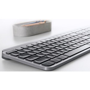 Logitech MX Keys for Business Keyboard - Wireless Connectivity - English (UK) - QWERTY Layout - Graphite - MX Keyswitch - 
