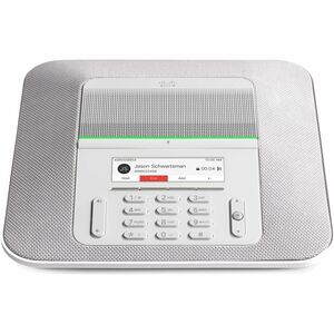 Cisco 8832 ID estação conferência - Recondicionado - Carvão - 1 x Total Line - VoIP - 9.9 cm (3.9") LCD - 1 x Rede (RJ-45)