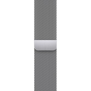 Watch Series 7 GPS + Cellular - 41mm Silver Stainless Steel Case with Silver Milanese Loop