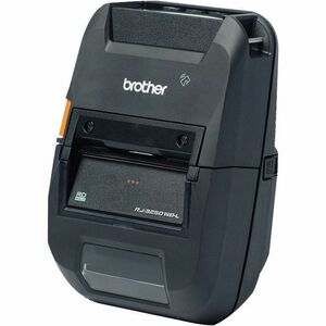 Brother RJ-3250WB-L Mobile Direct Thermal Printer - Monochrome - Portable - Label/Receipt Print - Ethernet - USB - USB Hos
