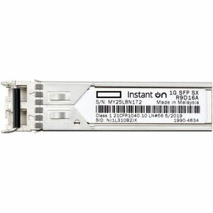 HPE SFP - 1 x 1000Base-SX Network - For Data Networking, Optical Network - Optical Fiber - Multi-mode - Gigabit Ethernet -