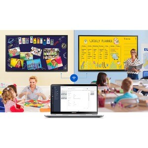 Samsung Flip 2 WM85R 85" Class LCD Touchscreen Monitor - 6 ms - 214.9 cm (84.6") Viewable - Infrared - 3840 x 2160 - 4K UH