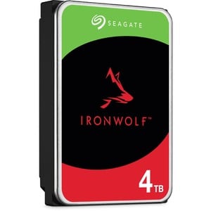 Seagate IronWolf Festplatte - 3,5" Intern - 4 TB - SATA (SATA/600) - Conventional Magnetic Recording (CMR) Method - Deskto
