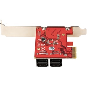 StarTech.com PCIe SATA Card - Serial ATA/600 - PCI Express 3.0 x4 - Plug-in Card - 4 Total SATA Port(s) - 4 SATA Port(s) I