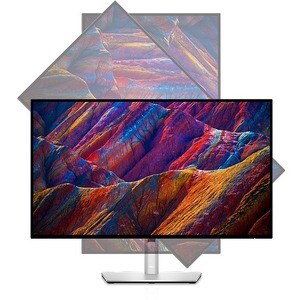 Dell UltraSharp U2723QE 27" Class 4K UHD LCD Monitor - 16:9 - 68.6 cm (27") Viewable - 3840 x 2160 - USB Hub