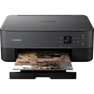 Impresora de inyección de tinta multifunción Canon PIXMA TS5350a Inalámbrico - Color - Negro - Conexión inalámbrica Wi-Fi 