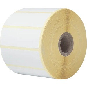 Brother Rótulo multiuso - Retângulo - Térmico direto - Branco - 1900 /Rolo - 15200 Total de etiquetas - 8 Rolo