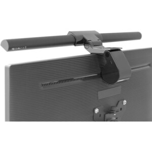 Digitus LED Monitor Light with Clamp Mount. Brand compatibility: Universal, Material: ABS, Aluminium, Product colour: Black