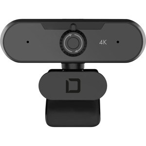 Webcam Dicota - 60 fps - Noir - USB 2.0 - Vidéo 3840 x 2160 - Autofocus - 110° Angle - Microphone - Écran, Portable, Ordin