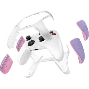 OtterBox Xbox X|S Easy Grip Controller Shell - For Microsoft Gaming Controller - Lilac Dream (Clear/Purple) - Scuff Resist