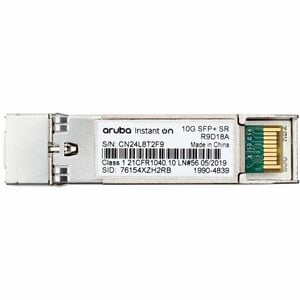 HPE SFP+ - 1 x 10GBase-SR Network - For Data Networking, Optical Network - Optical Fiber - Multi-mode - 10 Gigabit Etherne