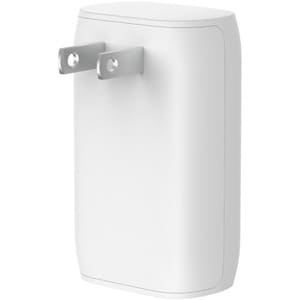 Belkin BoostCharge Dual Wall Charger with PPS + USB-C Cable with Lightning Connector - Power Adapter - 37 W - White