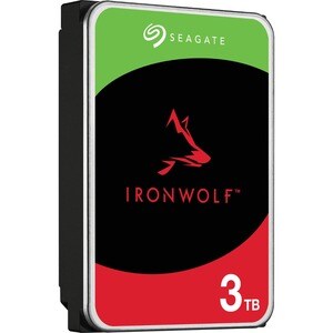 Seagate IronWolf ST3000VN006 3 TB Hard Drive - 3.5" Internal - SATA (SATA/600) - Conventional Magnetic Recording (CMR) Met