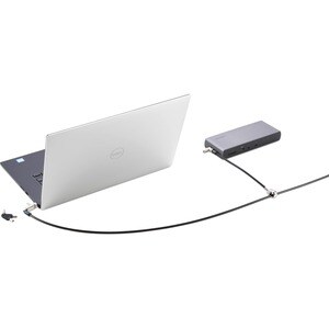 Kensington Slim N17 2.0 Keyed Dual Head Laptop Lock for Wedge-Shaped Slots & Dell Notebooks - Standard Keyed