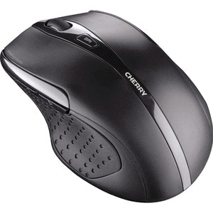 CHERRY MW 3000 Mouse - Radio Frequency - USB - Infrared - 5 Button(s) - Black - 1 - Wireless - 5 m - 2.40 GHz - 1750 dpi -