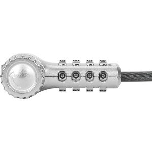 Targus DEFCON ASP96GL-S Cable Lock For Docking Station, Monitor, Notebook - 2 m Cable - Resettable - 4-digit - Patented T-