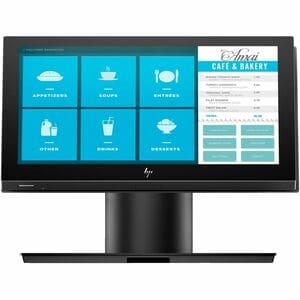 HP Engage One Essential POS Terminal - Celeron N6211 3 GHz - 8 GB DDR4 SDRAM 128 GB PCIe NVMe - 14" Touchscreen UHD Graphi