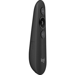 Logitech R500s Presentation Pointer - Bluetooth/Radio Frequency - USB - Laser - 3 Button(s) - Graphite - Wireless - 2.40 GHz