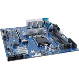 Gigabyte MX33-BS0 Server Motherboard - Intel C252 Chipset - Socket LGA-1200 - Micro ATX - Xeon Platinum, Xeon Processor Su