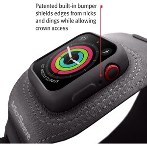 Twelve South ActionSleeve 12-2148 Carrying Case (Sleeve) Apple Apple Watch - Gray - Nick Resistant, Ding Resistant - Armba