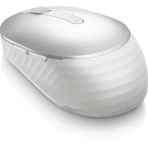 Dell Premier Rechargeable Wireless Mouse - MS7421W - Optical - Wireless - Bluetooth - 2.40 GHz - Rechargeable - Platinum S