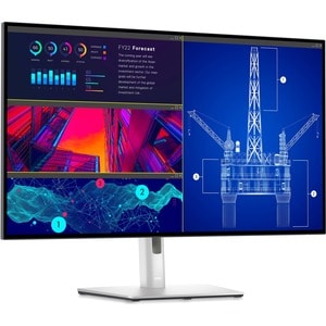 Dell UltraSharp U3223QE 32" Class 4K LCD Monitor - 16:9 - Platinum Silver, Black - 31.5" Viewable - In-plane Switching (IP